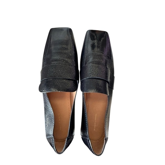 Mansur Gavriel Black Leather Loafers - Picture 2 of 6